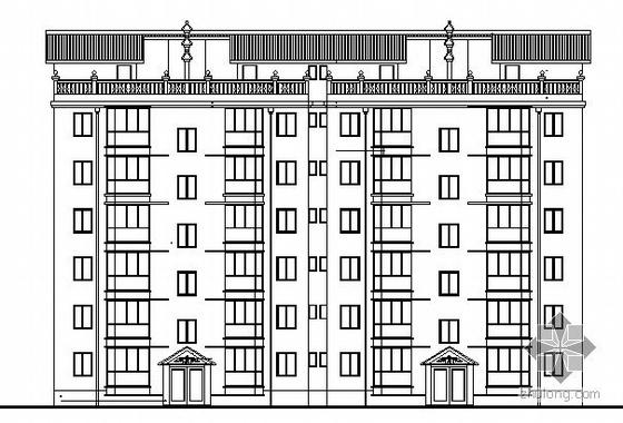 [毕业设计]某小康型单元式六层砖混住宅楼建筑施工图